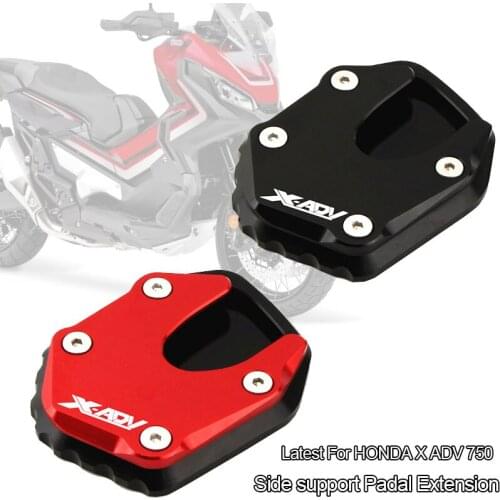For HONDA X ADV X-ADV XADV 750 2021-2022 Motorcycle accessories CNC Kickstand Foot Side Stand Extension Pad Support Plate