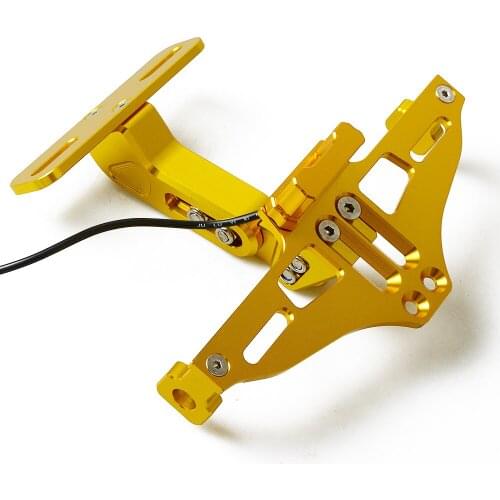 For Yamaha MT-03 MT03 MT09 MT-09 MT 03 09 FZ09 FZ-09 MT07 MT07 YZ1 YZF R1 R6 R6S 2017 2018 Motorcycle License Plate Holder Mount