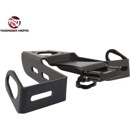 License Plate Holder Bracket Kit For Yamaha YZF R6 2006 2007 2008 2009 2010 2011-2016 Tail Tidy Fender Eliminator with LED Light