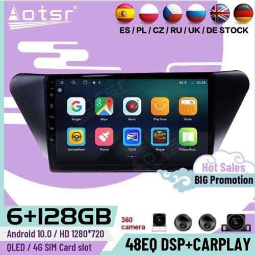 6+128G Carplay Multimedia Android 10 Player For Lifan X50 1 2015 2016 2017 2018 2019 GPS Navi Car Radio Video Receiver Head Unit