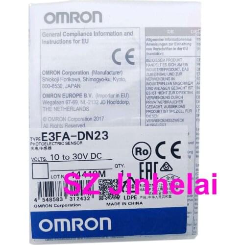 OMRON E3FA-DN23 Authentic Original Photoelectric Switch NPN