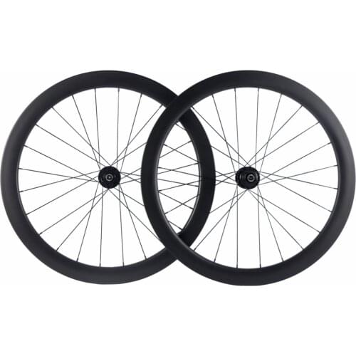 Full 700C Carbon Bicycle Wheelset 50mm Clincher Road disc brake bike Wheels UD Matte