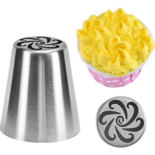 Christmas Russian DIY Flower Cake Cream Nozzles Pastry Tips Fondant Cake Decorating Tools Stainless Steel Icing Piping Nozzle