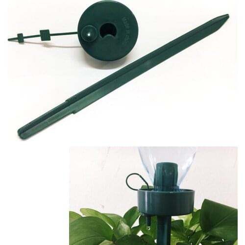 1PC 27CM Dark Green Home Automatic Timing Dripper Automatic Watering Device Drip Irrigation System
