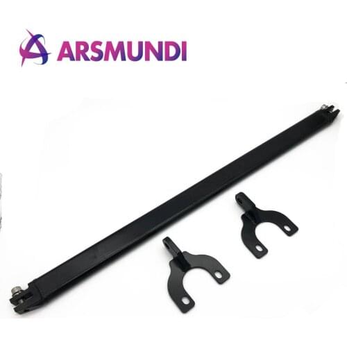 Rear Strut Bar Black for 92-00 Civic EG EK/93-97 Del Sol/94-01 Integra DC2