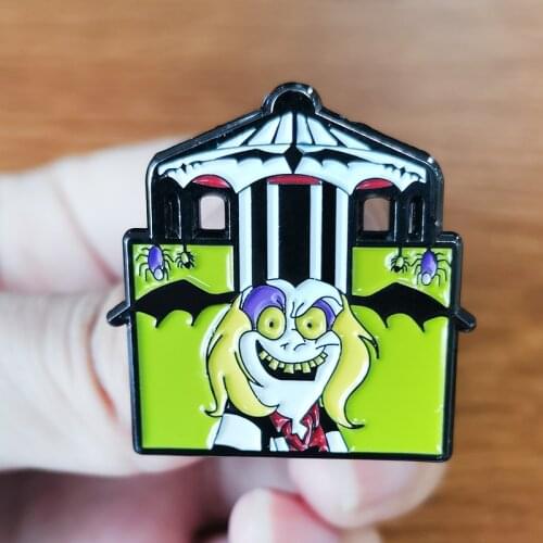 Creepy Carousel Hat Badge