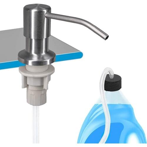 1set Kitchen Sink Soap Dispenser Wash Hand Liquid Soap Pump Detergent Dispenser Extension Bathroom Accessories