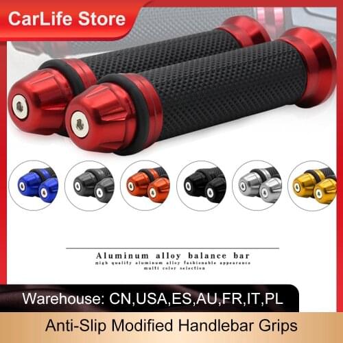 1 Pair Anti-Slip Modified Handlebar Bar Grips Bicycle Rubber Motorcycle Mountain Cycle Handle Handlebar Bar Grips Comfortable