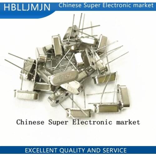 10PCS Crystal 14.7456MHz DIP passive crystal/ feet 2 /HC-49S