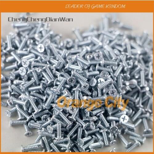 2000pcs/lot For PSVITA PSV 2000 Game Console Shell silverPhilips Head Screws Set for PS Vita PSV 2000