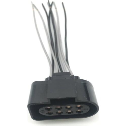 8Pin Car Headlamps Plug Connector with wire for Chery QQ3