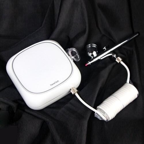 0.3mm Nozzle 7cc Airbrush Set, Moisturizing Spray Gun Cake Decorating make up body art Tattoos Air Brush