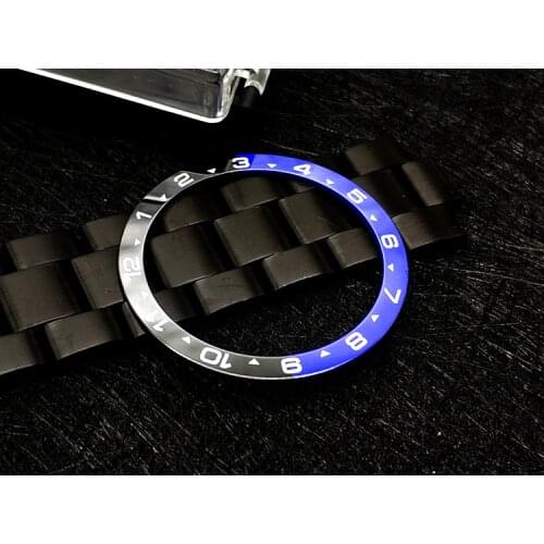 Free Delivery Made for Watch Abalone Diving Watch Srp777/773/775/779 Series Alternative Luminous Ceramic Ring 39mm