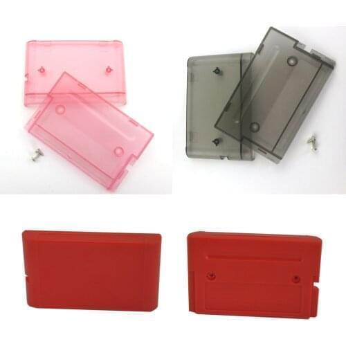 100pcs Game Cartridge Case Replacement Plastic Shell case for SEGA MEGADRIVE MD for GENESIS 2 with screws