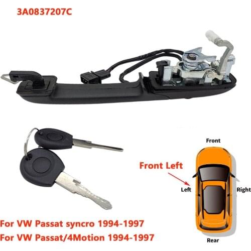 For VW Passat B4 1994-1997 Outside Door Handle 3A0837207C,3A0837208C,3A0839205A