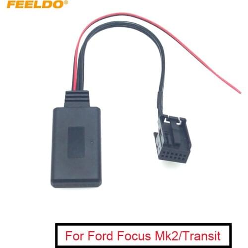 FEELDO 5Pcs Car Audio Wireless Bluetooth Module Receiver Music AUX Adapter For Alpine 121B 9857 9886 117 Radio Aux Cable