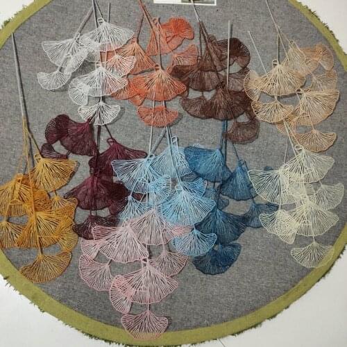 Fan Leaf Simulation Plants Decoration Home wedding Decor Balcony Living Room Desk Decoration Wedding Flower Arrangement