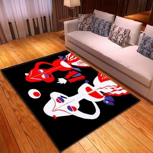 Abstract art carpets dining room living room 3D printing rugs childrens room decorative carpets home bedroom stylish floor mats