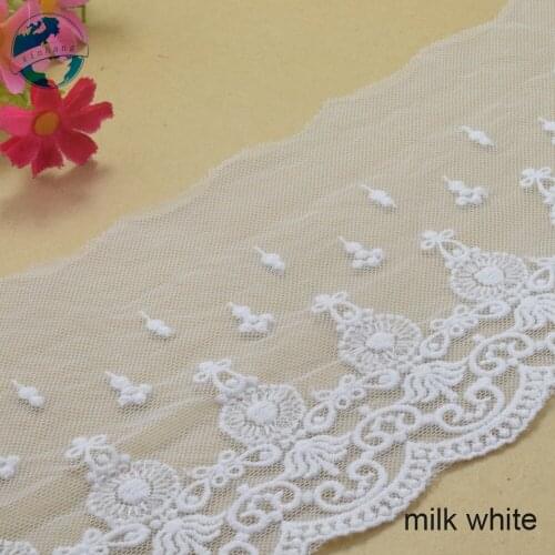 Embroidery lace sewing ribbon guipure trim wedding decoration DIY dolls colthes Accessories lace edge#3395