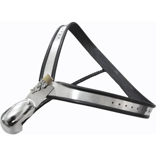 Manyjoy Stainless Steel Single Wire Chastity Belt Chastity Cage Adult Bondage Bdsm Sex Toys For Men