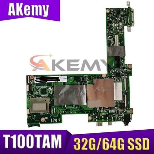 T100TAM motherboard 32G/64G SSD 2GB RAM T100TAM Mainboard For ASUS T100TAM Laptop motherboard T100TAM notebook motherboard Test