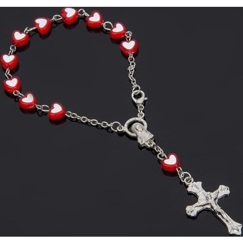 Trendy Jewelry Bracelet Pink Purple gemstone Unique Heart bracelet for women Wedding Party Gifts