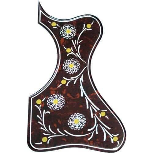 42"/43" acoustic guitar pickguard for J200 guitar,2mm thickness celluloid inlays Pick-guard,Golpeador para guitarra acustica