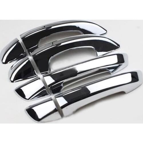 New Chrome Car Side Door Handle Cover Trim For Volkswagen Golf 6 MK6 SUPERB 2009 2010 2011 2012 Free Drop Shipping