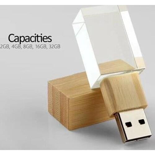 NEW Wooden Bamboo Walnut Carbonized Bamboo usb 2.0 memory flash stick pen drive (Custom Personalized logo)