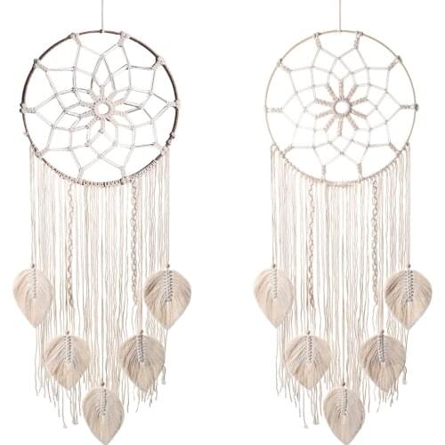 Hand-woven Tapestry Weave Wall Hanging Art Macrame Pendant Home Decoration