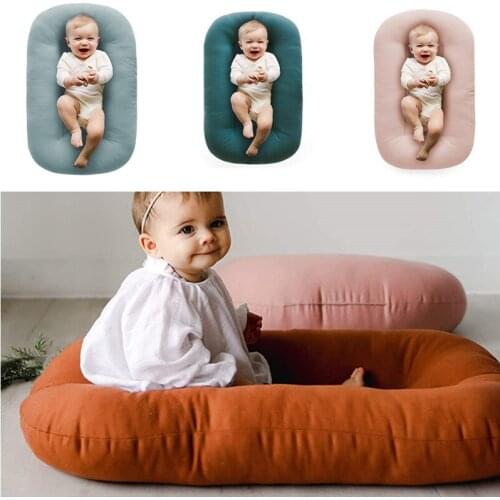 Portable Baby Nest Bed for Girls Boys Cotton Cribs Infant Newborn Baby Lounger Baby Nursery Co-Sleeping Baby Bassinet For Kids