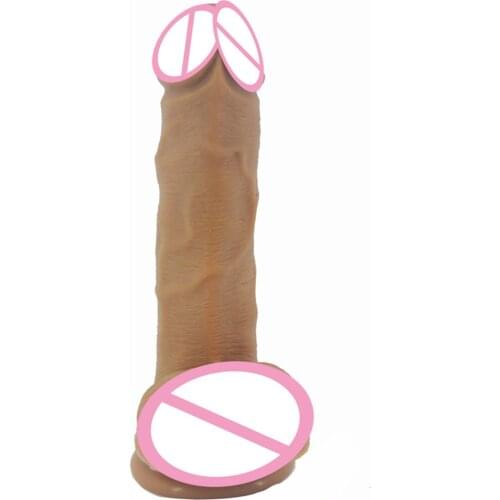 NNSX skin feeling realistic dildo for woman man suction cup vaginal stimulate massage sex toys soft skin touch lifelike adult