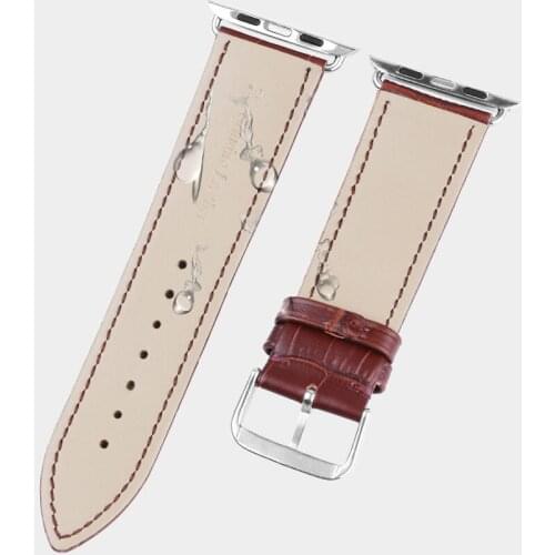 Genuine leather Band for iwatch 42mm 38mm 40mm 44mm Wristband strap for apple Watch Series 4 3 2 1 series 5