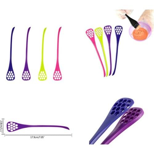 Salon Hairdressing Dyeing Brush Stirrer Dye Cream Whisk Honeycomb Hair Color Stirring Stick Rod Mixer Barber Hairstyling Tools