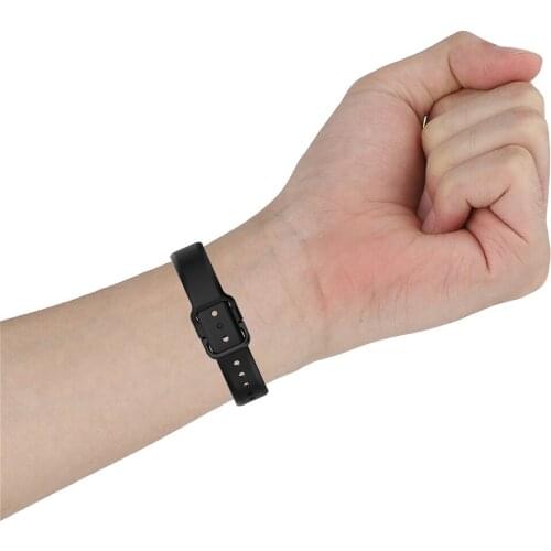 Replacement Wrist Strap Soft Silicone Watch Strap Bracelet for Samsung Galaxy Fit 2 SM-R220 Smart Watch Accessories