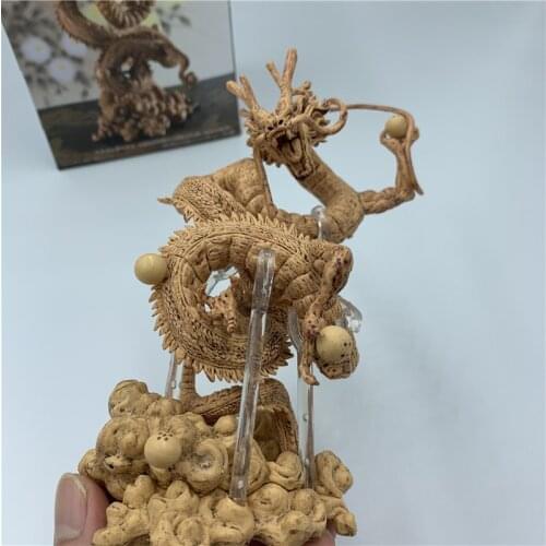 Super Warrior Japanese Anime Figure Wood Retro Ver. PVC Action Figures Reactive Energy Winding Model Toy Collect 15CM VIP Link89