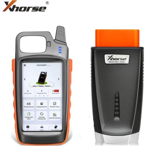 Xhorse VVDI Key Tool Max with VVDI MINI OBD Tool Compatible With Bluetooth and WIFI Work with Condor Dolphin XP005