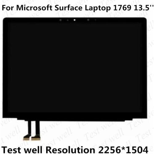 Replacement LCD For Microsoft Surface Laptop 1769 LCD Display Touch Screen Digitizer Assembly Black 13.5" Laptop 2 LCD 2256*1504