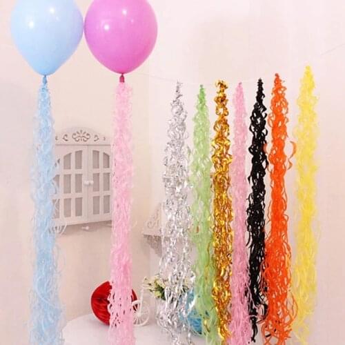 1bag(5pcs) Balloon Ceiling Hanging Swirl Decoration Metallic Wedding Christmas Halloween Birthday Party Baby Shower Decoration