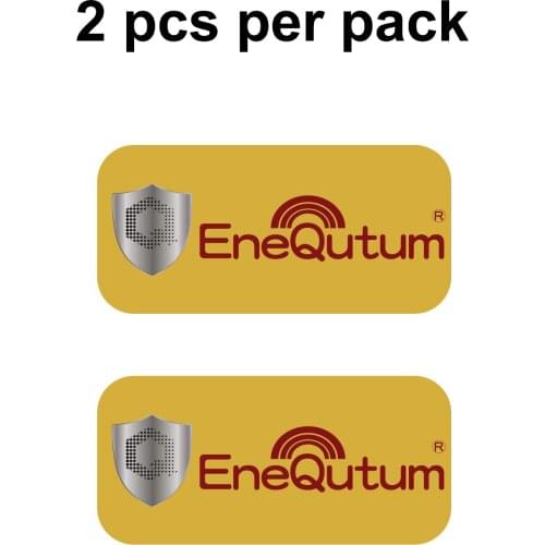 10pcs/lot EneQutum Shield Anti Radiation Keep Health Scalar Energy Phone Sticker Anti EMP EMF