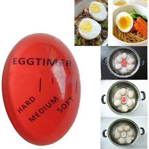 100pcs Egg Timer Kitchen Supplies Egg Perfect Color Changing Boiled Eggs Cooking Helper Kitchen Accessories