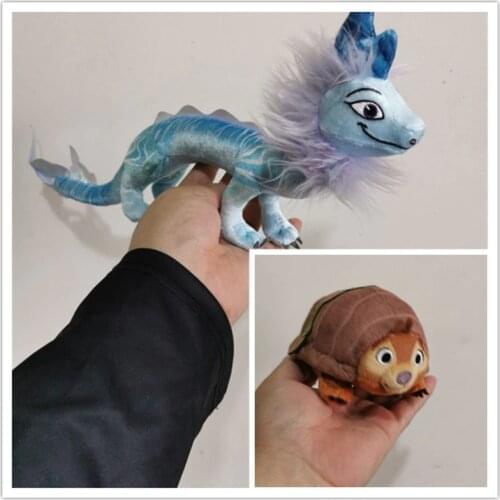 2piece Disney Raya and The Last Dragon Cute Sisu and Tuk Tuk Plush Dolls Toys Top Quality Cute Soft Gifts for Children Kids
