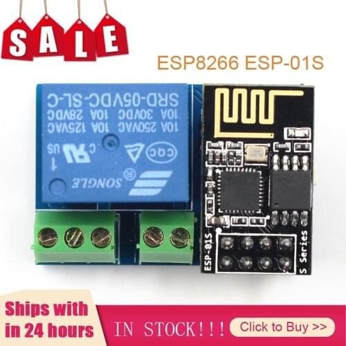 5V WiFi Relay Module Things ESP8266 ESP-01S Smart Home Remote Control Switch Phone APP ESP-01S Wireless Wifi Relay Module