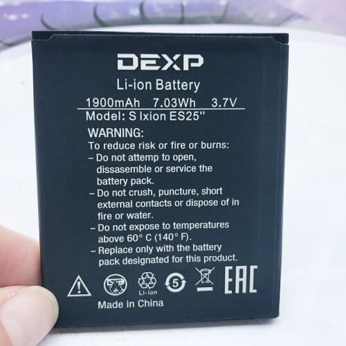Runboss 1900mAh DEXP S Ixion ES2 5" Battery For DEXP Ixion ES 2 5'' Batterie High Quality