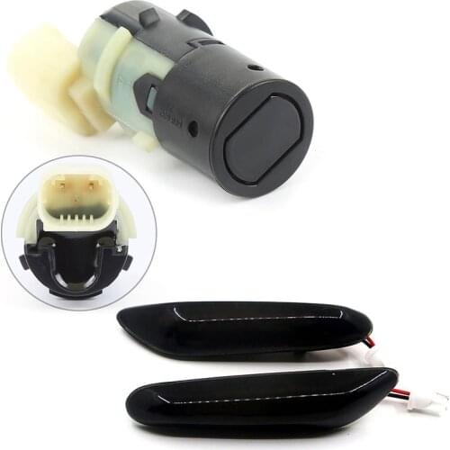 Car PDC Sensor Parking Sensor 66216902180 with Led Left Right Door Side Marker Turn Indicator Lights
