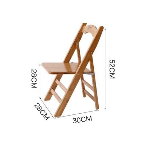 Children Bamboo Portable Folding study Chair dining chair