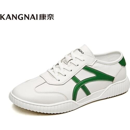 KANGNAI Mens Shoes Lace-Up Fashion Sneakers Comfortable Casual Shoes Skateboard Footwear Outdoor Running Shoes for Men 2020