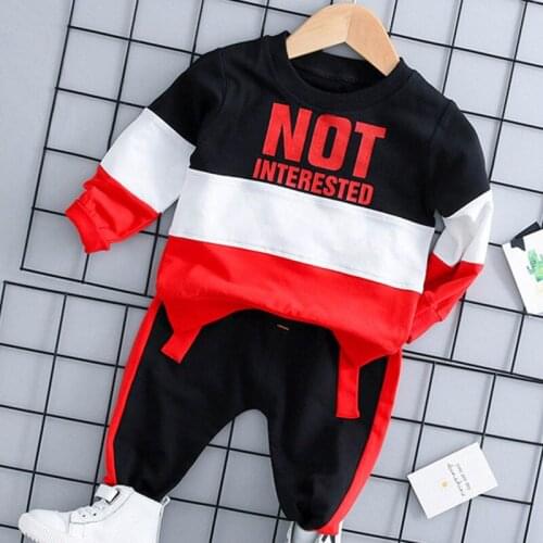 Menoea Infant Clothing For Baby Girls Clothes Set 2020 Autumn Winter Baby Boys Clothes T-shirt Suits 1 5 Years