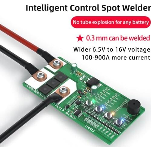Mini DIY Spot Welding Machine 6 Gears Adjustable for 18650/26650/38650 Lithium Battery Support 0.1-0.3mm Nickel Sheet Thickness
