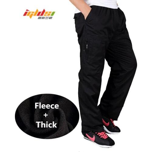 Mens Double Layer Winter Warm Thick Pants New 2018 Military Army Camouflage Tactical Cotton Trousers Baggy pant men 4XL 5XL 6XL